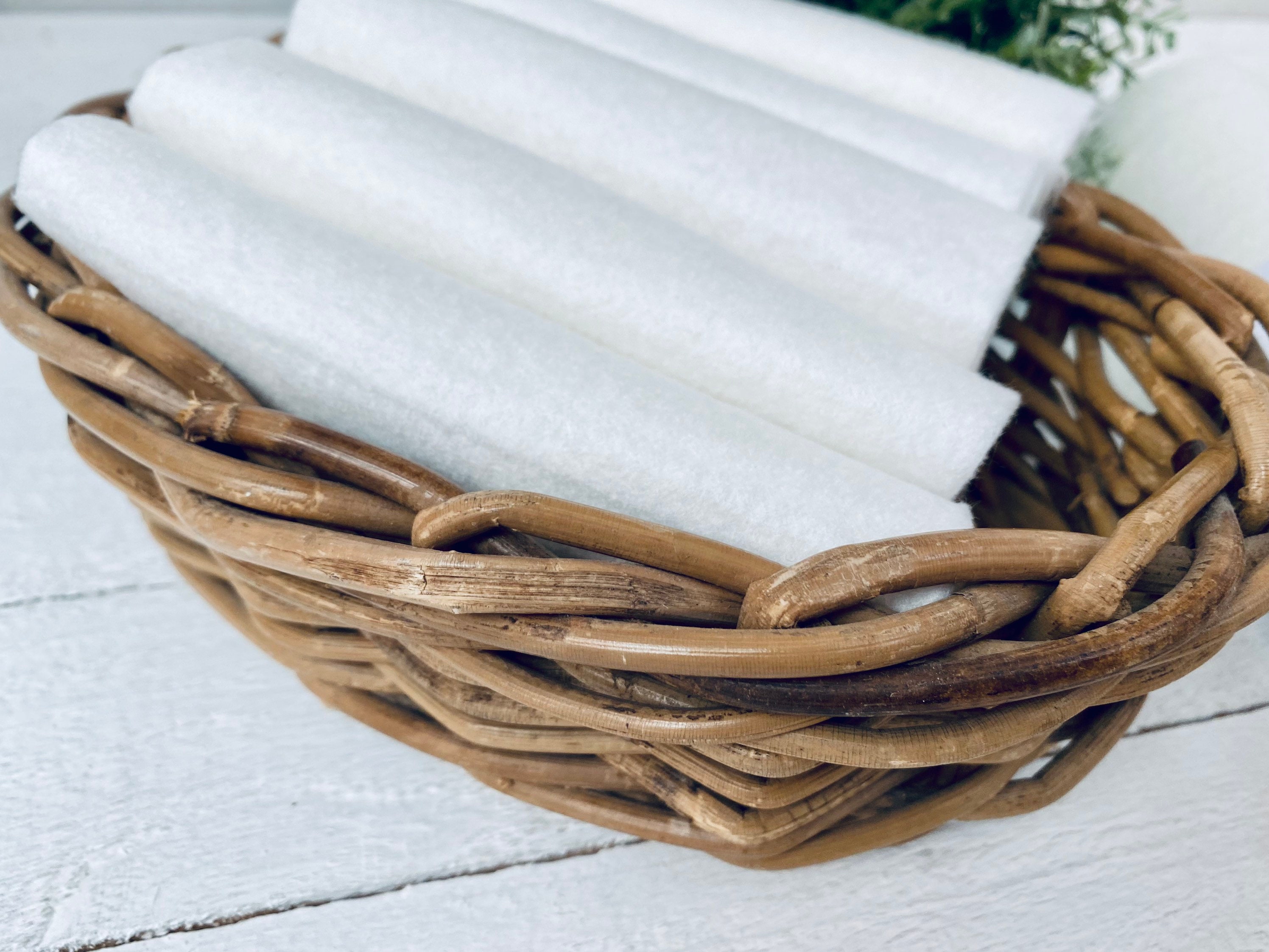Papel de cocina reutilizable ecológico de fibras textiles de bambú