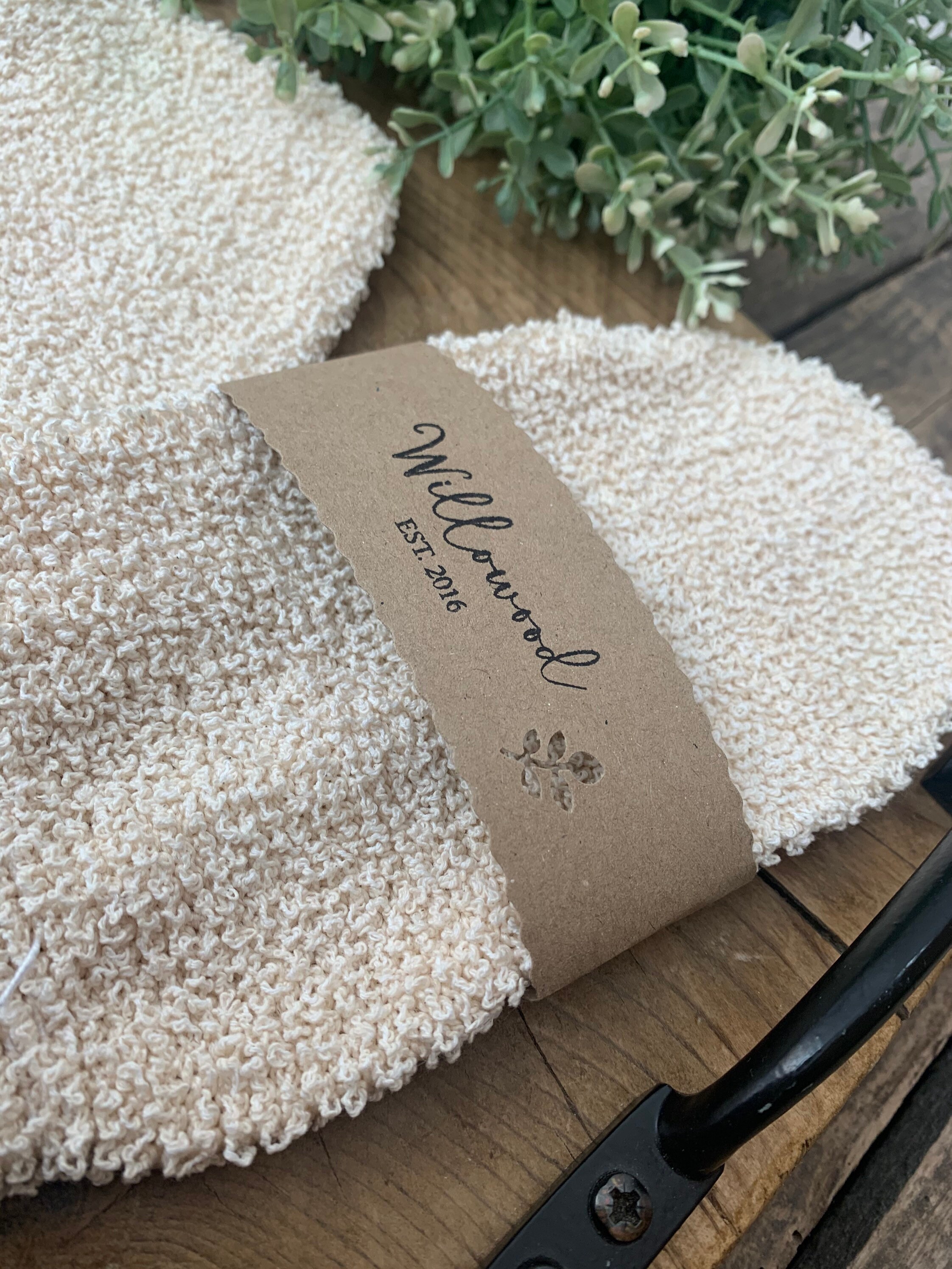 Natural Woven Jute & Ramie Exfoliating Mitt Zero Waste Etsy