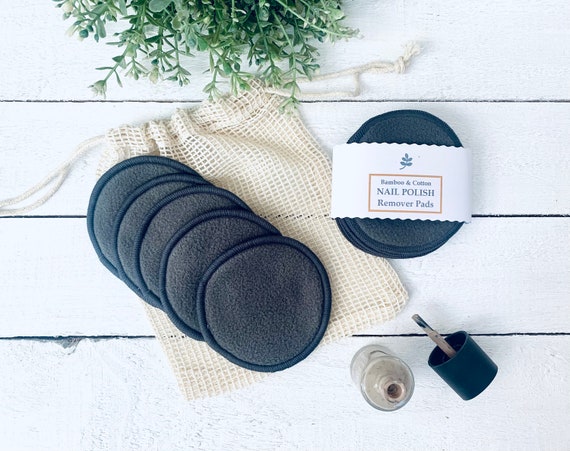 Bamboo & Soft Cotton Nail Polish Remover Pads Storage Bag - Etsy Canada Bamboo & Soft Cotton Nail Polish Remover Pads Storage Bag - Etsy Canada