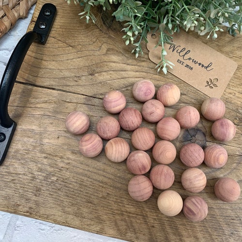 Traditional Cedar Wood Moth Repellent Hearts Moth Balls Eco Etsy UK