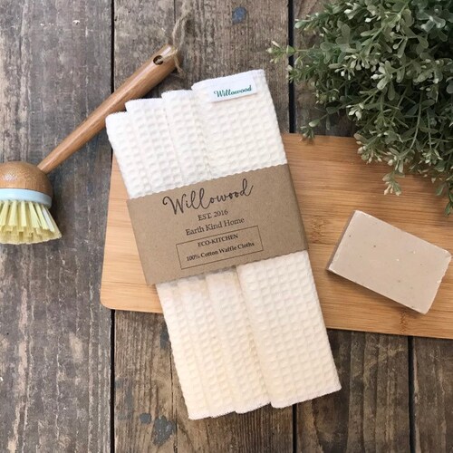 4 Large Kitchen ECO Wipes Cloths Unpaper Towel Natural 100 Etsy UK