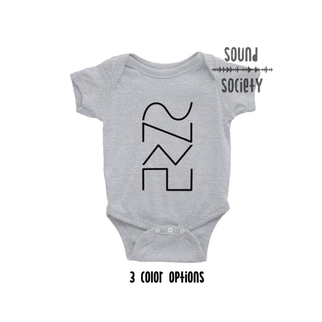 Synthesizer Waves Baby Onesie Oscillator Waveforms DJ Etsy