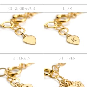 Personalisiertes Armband gold, Geschenk zum Muttertag Bild 4