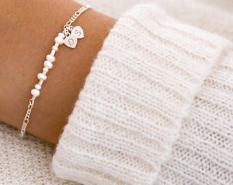 925 Silber Armband Damen personalisiert mit Gravuranhänger als Mama Tochter Armband zum Muttertag