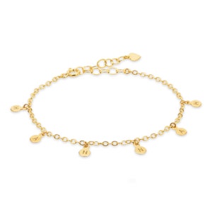 Bracelet with name gold plated / gift for Mother's Day image 2