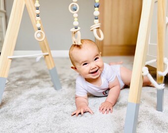 free standing baby gym