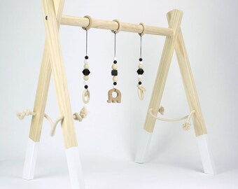 etsy wooden play gym