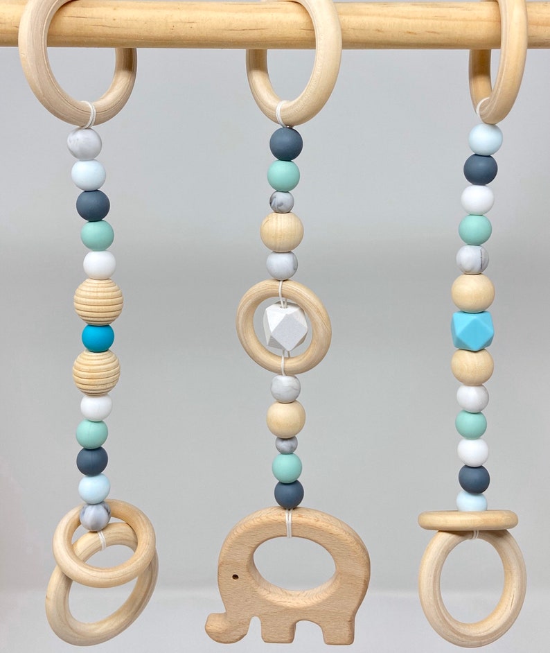 Hanging Baby Play Gym Toys Accessories Wooden Boy Girl Nursery Etsy UK