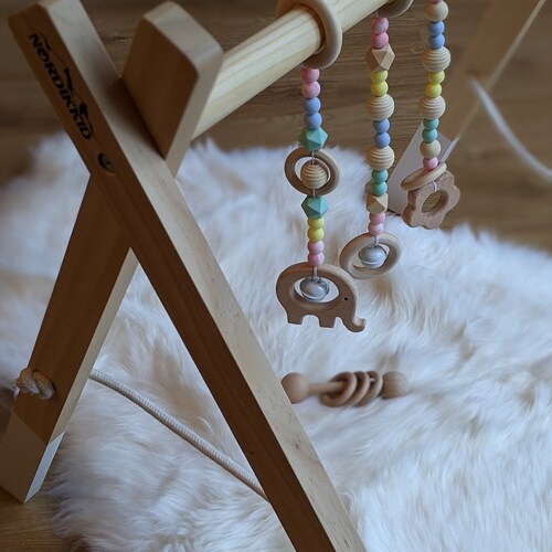 Wooden Baby Gym Frame Sale UK Activity Arch Baby Shower Gift Etsy UK