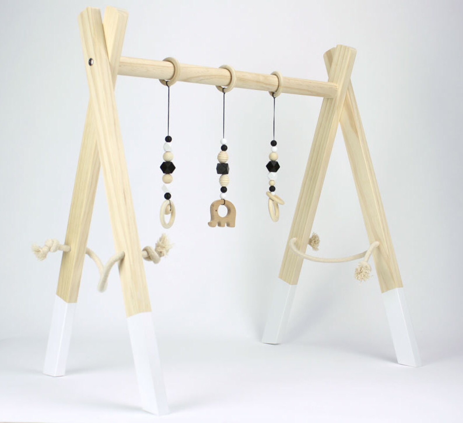 Wooden Baby Gym Frame Sale UK Jungle Gym Activity Arch Baby Etsy UK