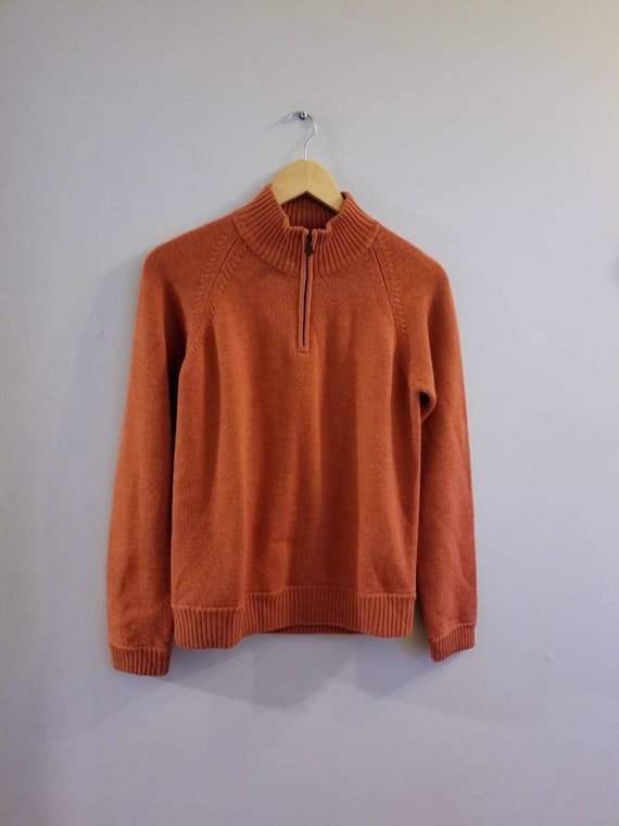 Brooks Brothers mock sweater.