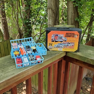 Vintage 1983 Matchbox Car Case Carry Case