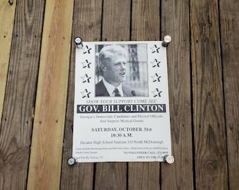 ビル・クリントン大統領就任記念ポストカード コレクターズアイテム