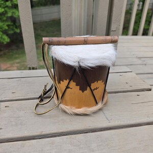 Vintage Nacional Bombo Criollo Drum Mini Leather Drum