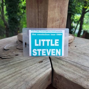 Passe vintage para a turnê do concerto Little Steven Revolution