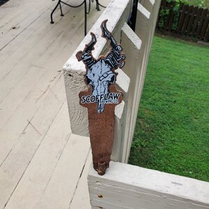 Original Scofflaw Brewing Company Beer Tap Handle