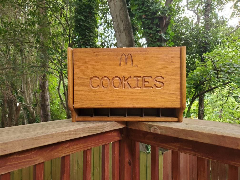 Vintage McDonald's Cookies Dispenser Store Display McDonald's Display