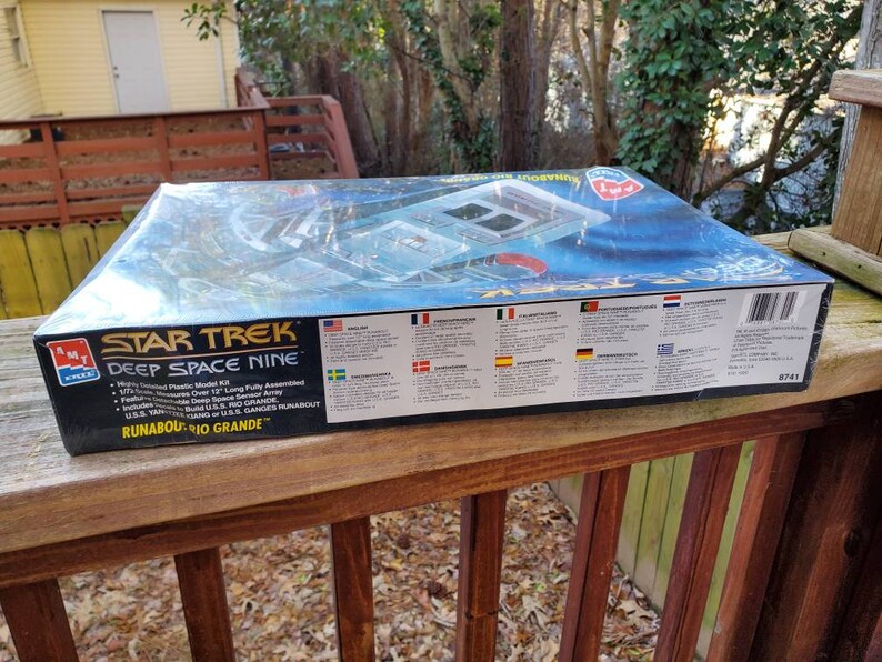 Vintage AMT ERTL Star Trek Deep Space Nine Runabout Rio Grande Sealed ...