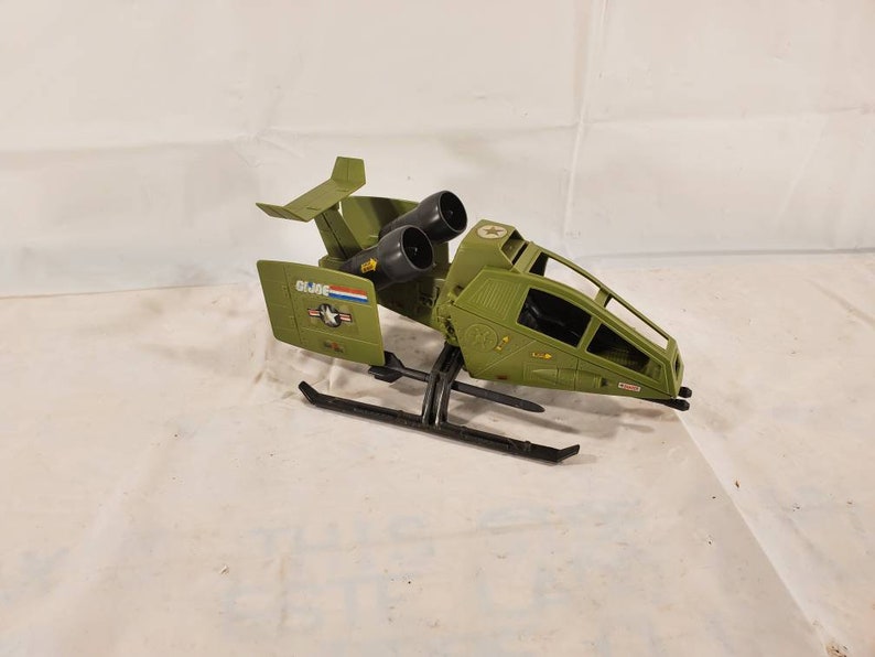 Vintage 1980s Gi Joe Sky Hawk Vehicle Etsy