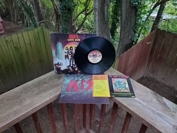 ヴィンテージ キス ラブ ガン LP ビニールレコード NBLP 7057 - Etsy 日本
