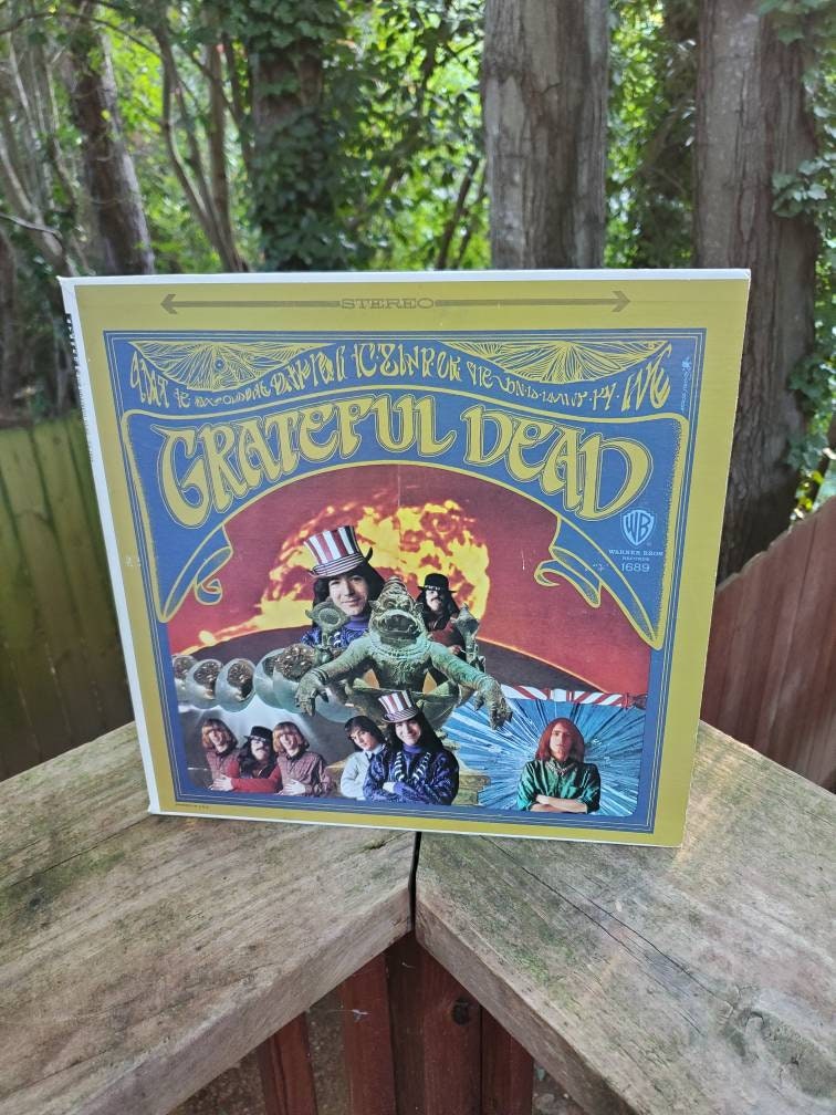 Vintage Grateful Dead Self Titled Album Vinyl WS 1689 WB White