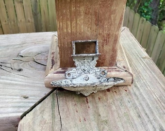 Vintage Bird Bath Match Holder/Ashtray