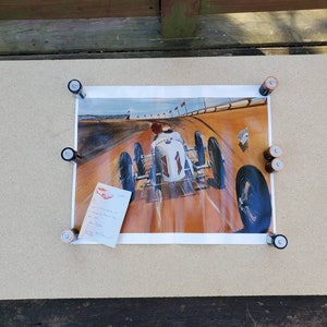 Fud Miller Porsche Photo Poster