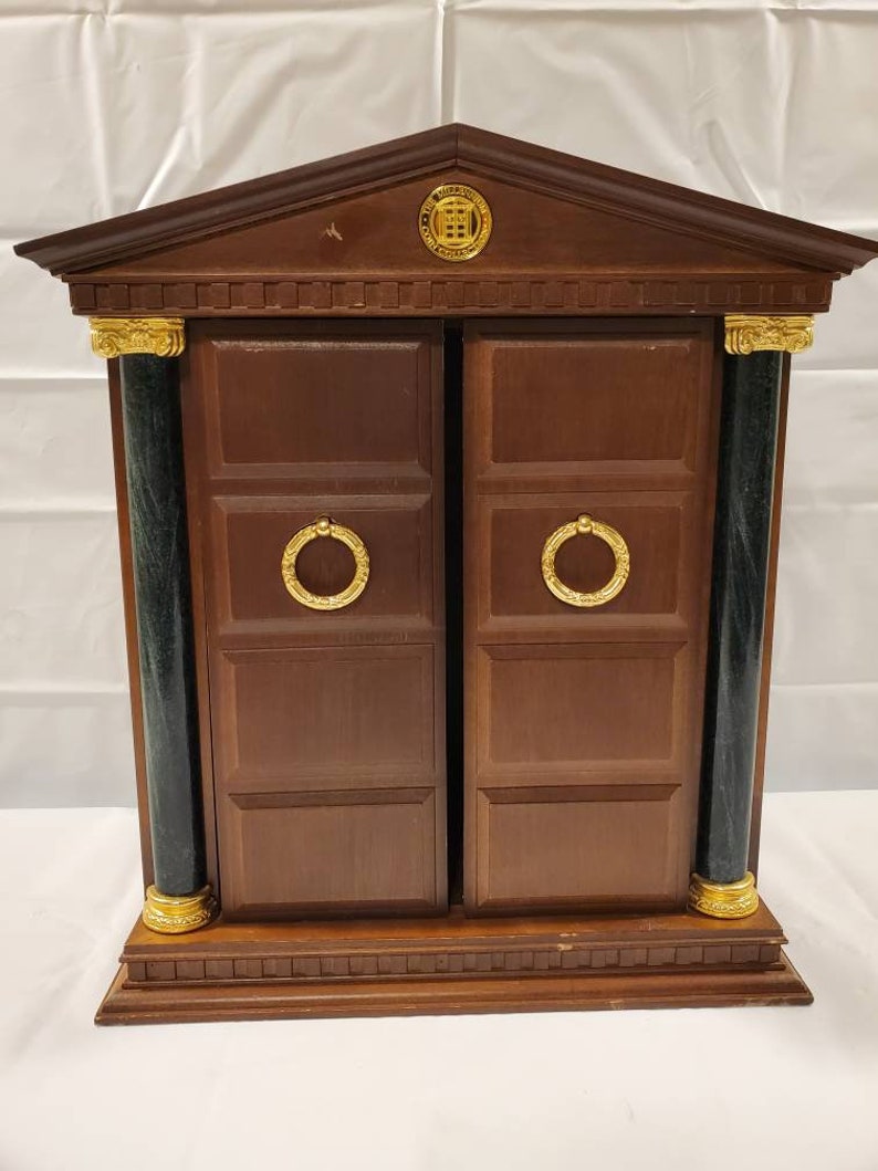 Original Franklin Mint Millennium Coin Collection Cabinet | Etsy