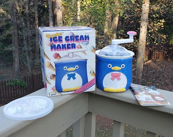 penguin ice cream machine