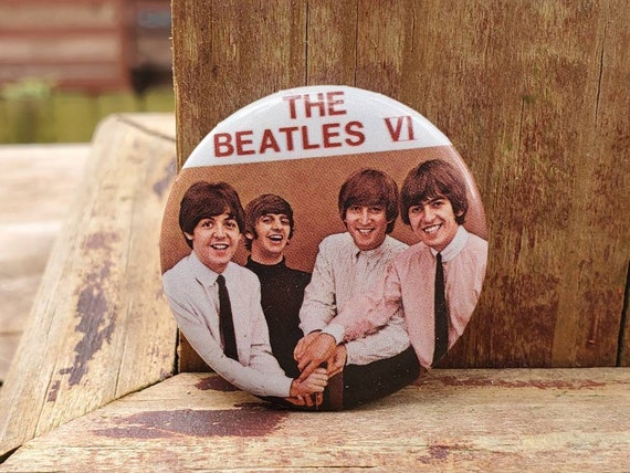 Vintage the Beatles VI Pin - Etsy