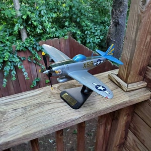 Vintage Toys & Models Corporation USAAF P-47D-25 X-59 Thunderbolt Model Airplane
