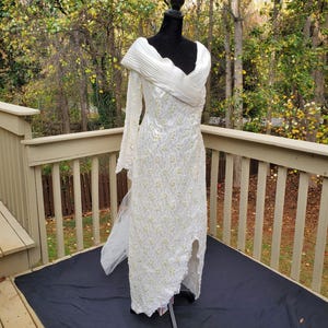 Vintage Bridal Originals Wedding Dress Plus Size Wedding Dress Size 26
