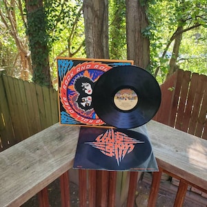 Vintage Kiss Rock And Roll Over lp Vinyl Record NBLP 7037