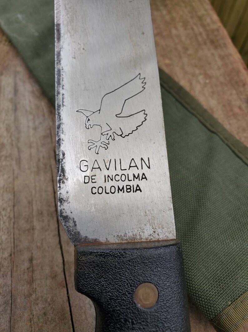 Vintage Incolma Gavilan Machete Etsy