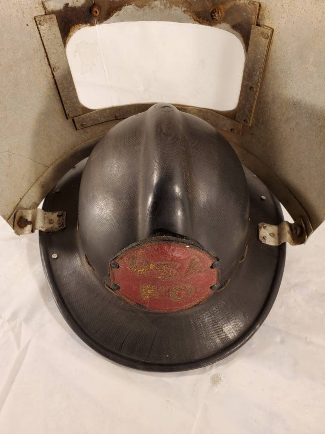 1940s Mine Safety Appliances Co Fire Department Helmet with Etsy