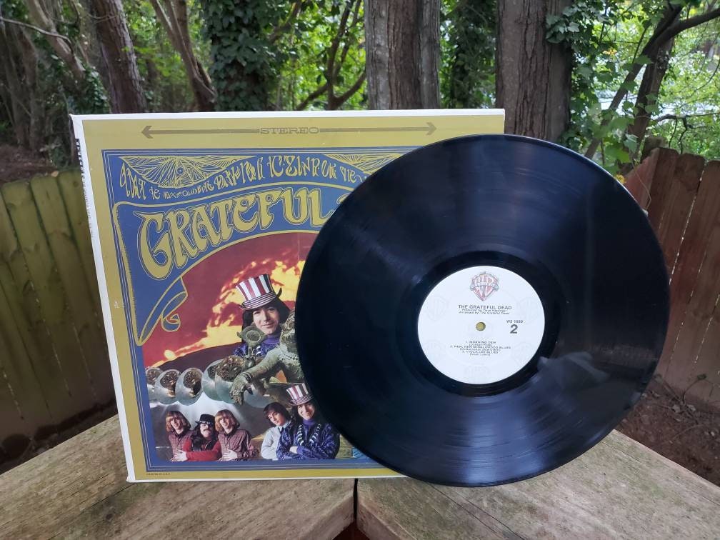 Vintage Grateful Dead Self Titled Album Vinyl WS 1689 WB White