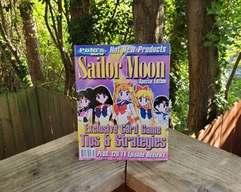 Vintage Pojo's World Sailor Moon Exclusive Card Game Strategies Magazine