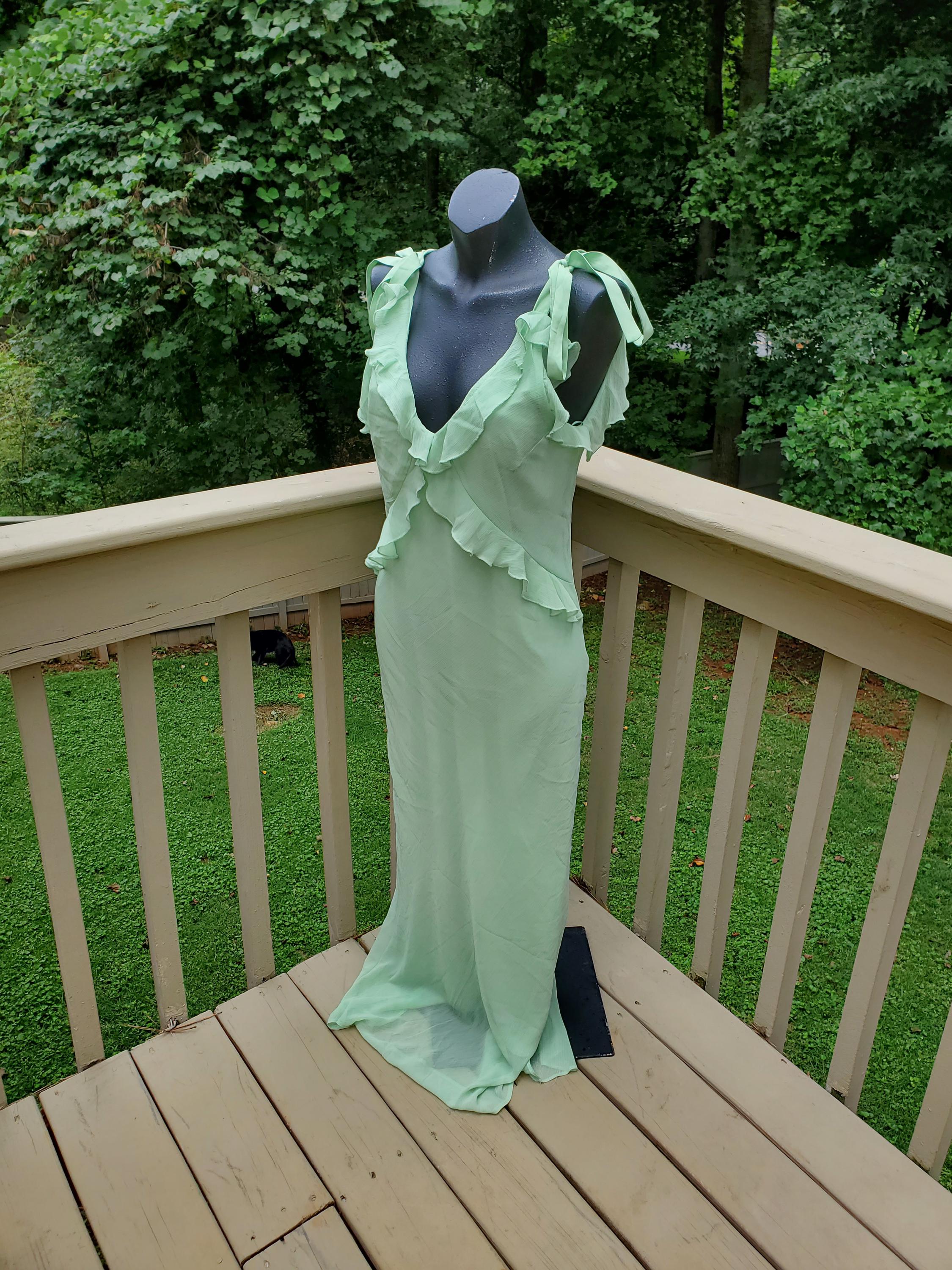 linen dress princess polly Nellie Maxi Dress Black Linen main image 0