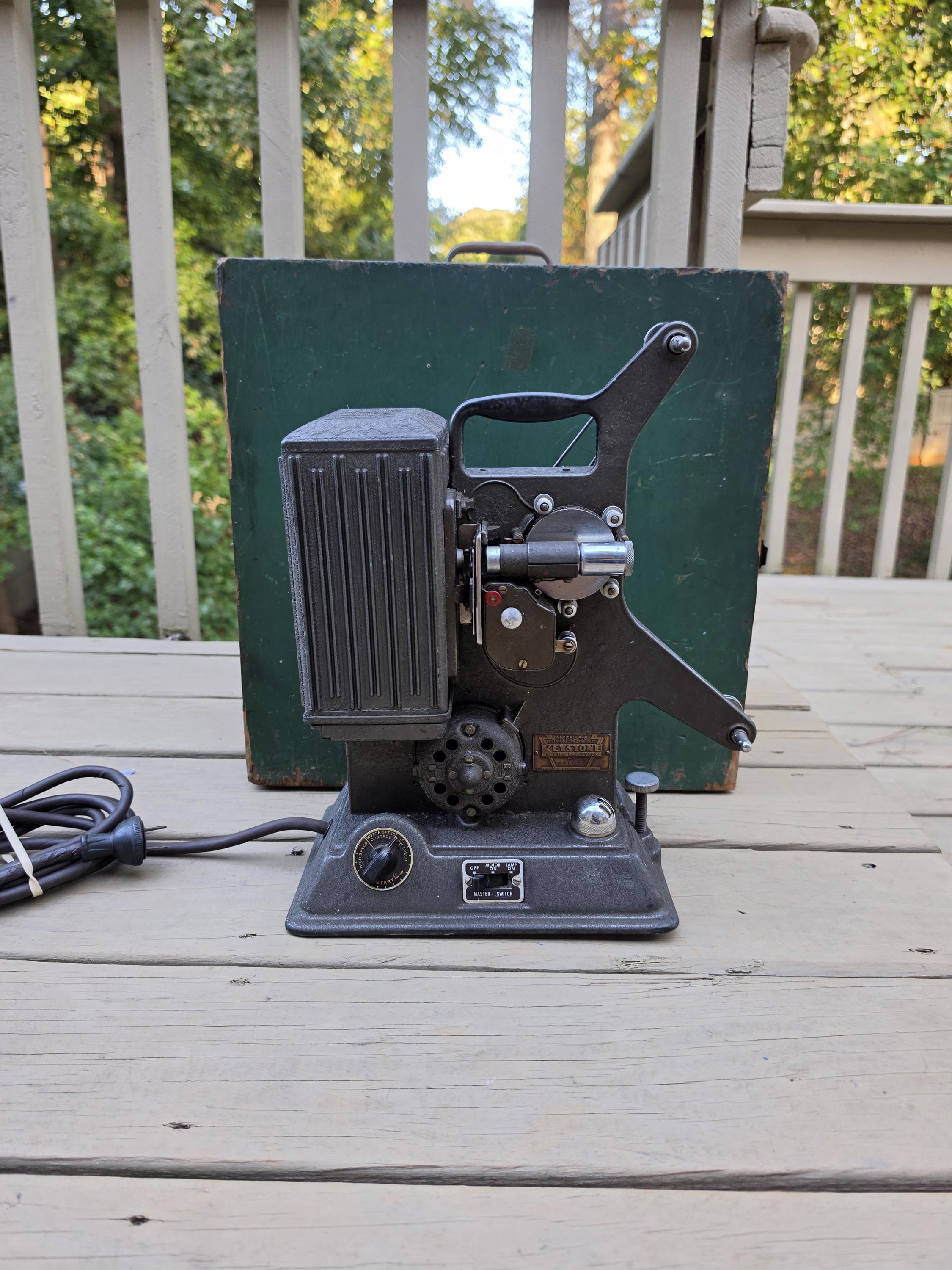 Antique 8mm Movie Projector - Etsy