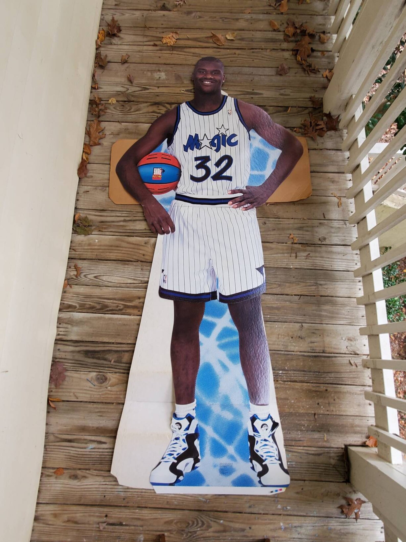 Vintage NBA Shaquille O'neal Shaq Attack Cutout Standee Etsy