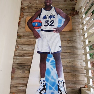 Vintage NBA Shaquille O'neal Shaq Attack Cutout Standee - Etsy