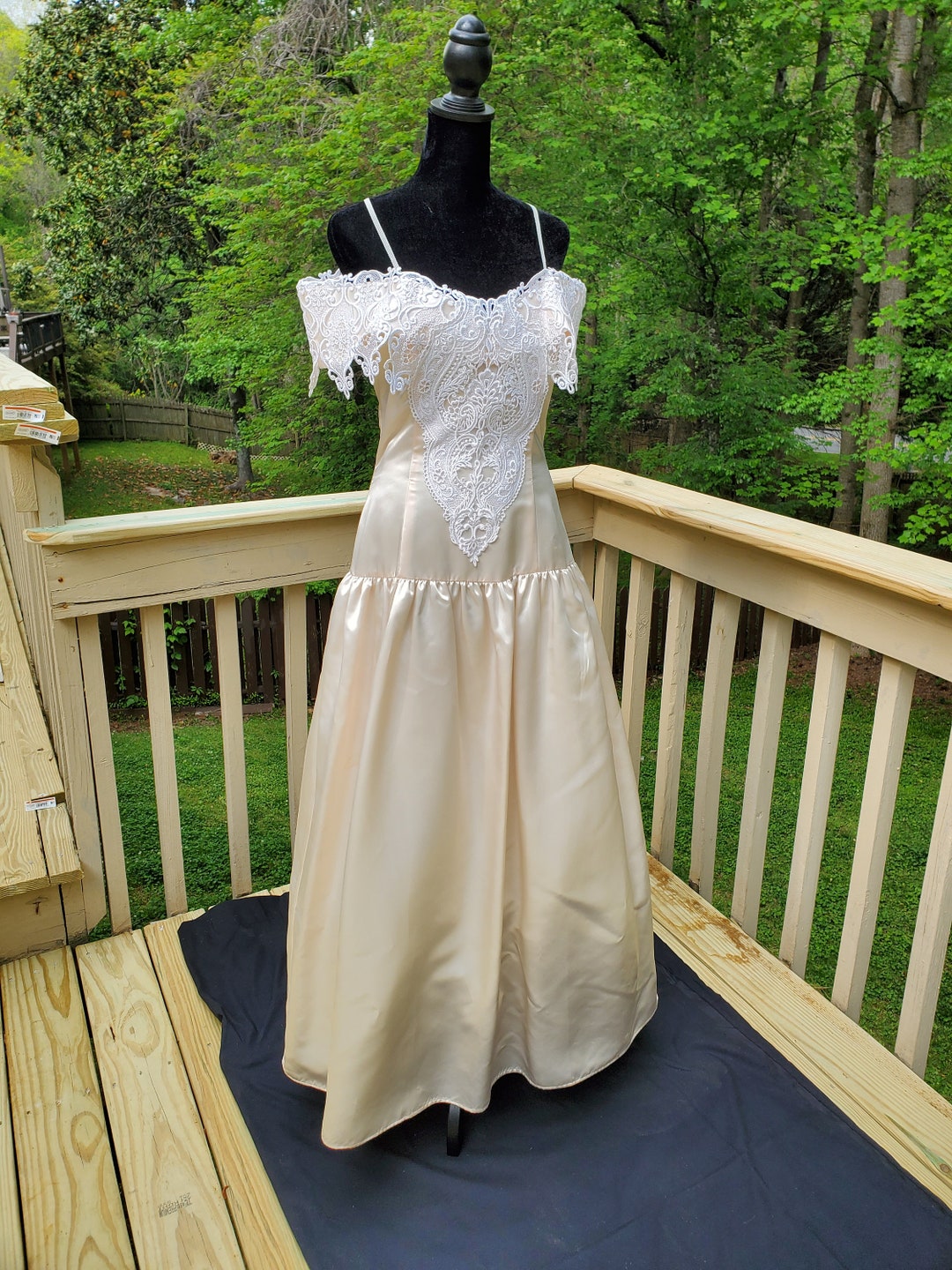 Vintage Jessica Mcclintock Gunne Sax Dress off Shoulder Dress - Etsy