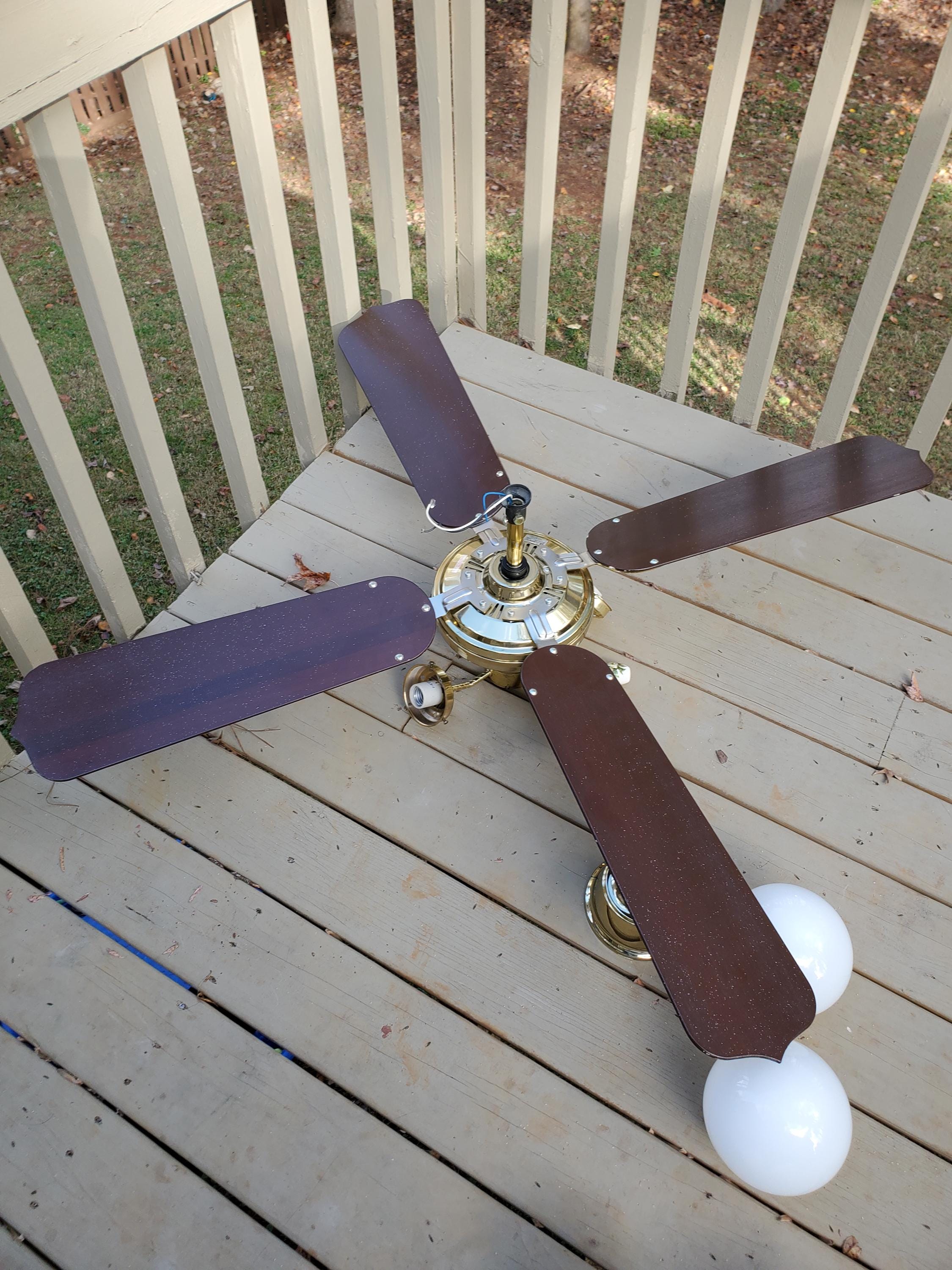 Collectible Pfaltzgraff Tea Rose HUNTER Ceiling Fan | #1763818927, image size:2250x3000