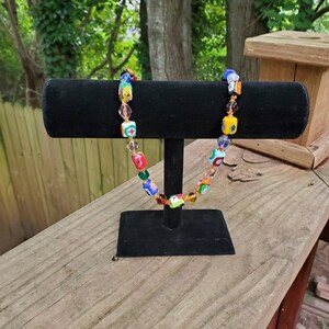 Vintage Uno Alla Volta Beaded Necklace