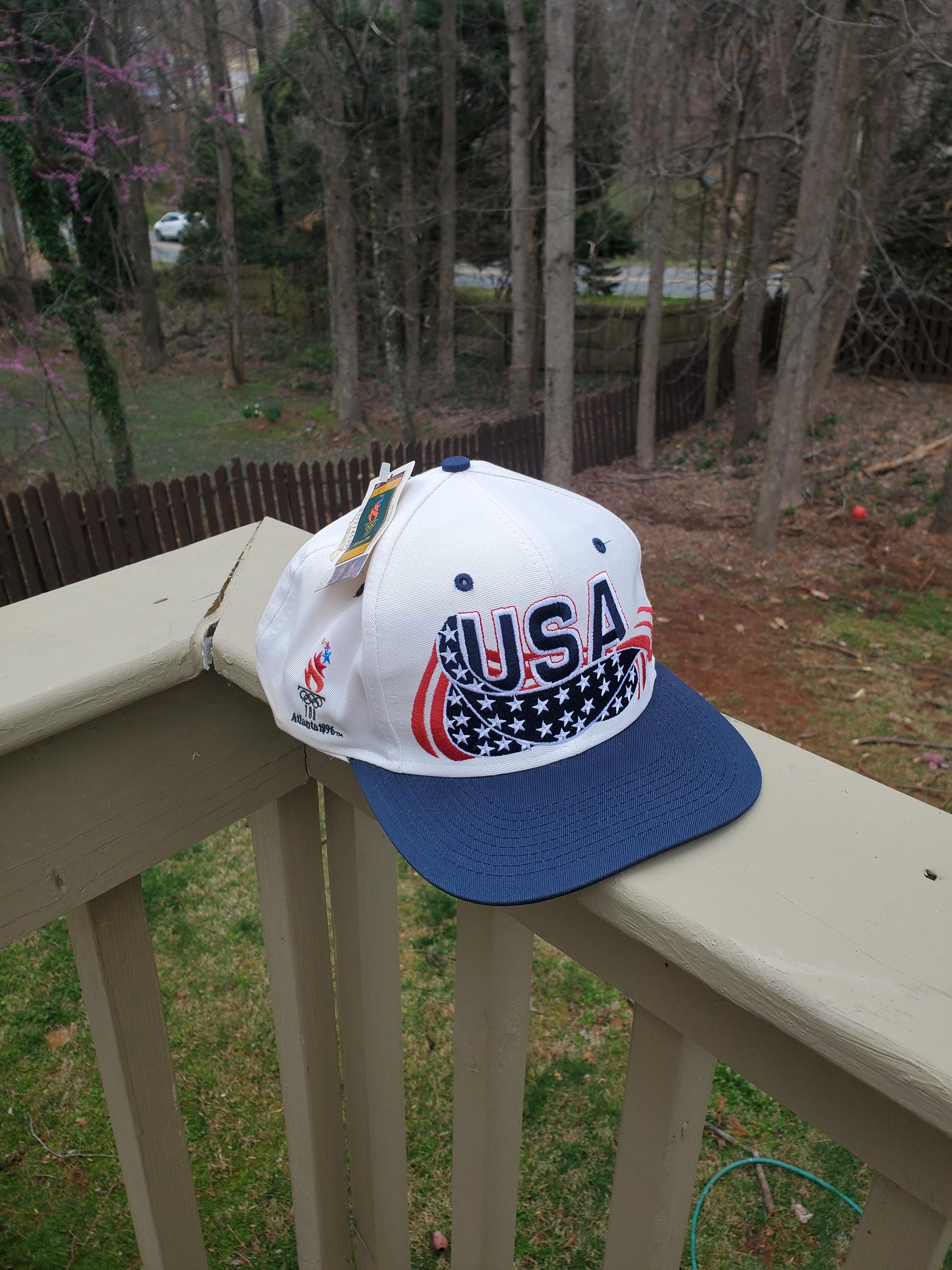 90s nike usa製 atlanta olympic cap チームUSA Vintage 1996 Atlanta Olympic Games USA Hat Snapback - Etsy