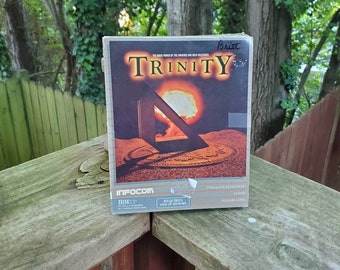 Juego de PC clásico IBM Infocom Trinity en disco para DOS