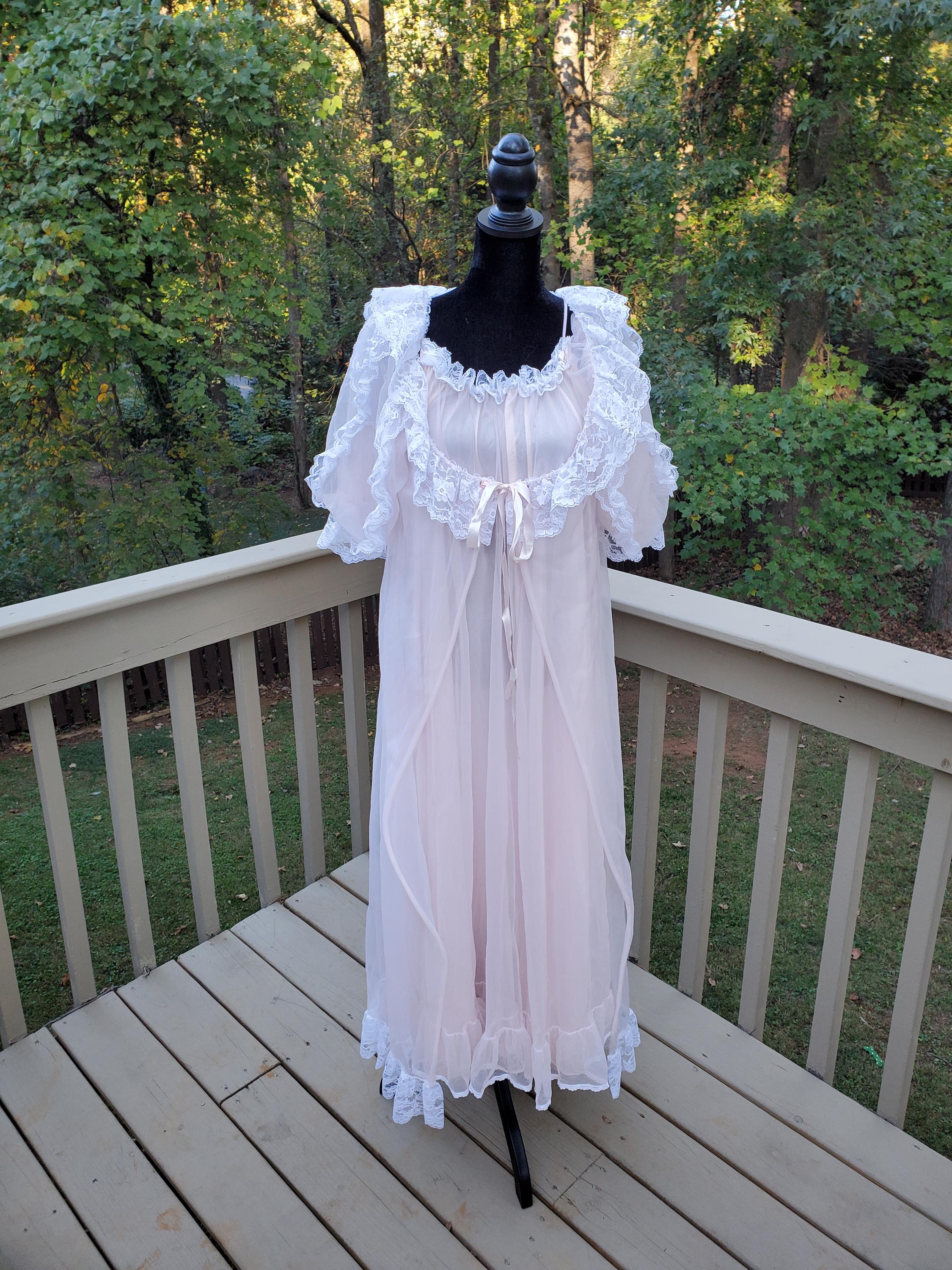 Vintage 1950s/1960s Tosca Lingerie Gown Peignoir Set Night Gown - Etsy