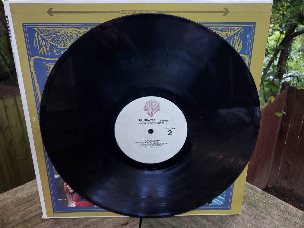 Vintage Grateful Dead Self Titled Album Vinyl WS 1689 WB White