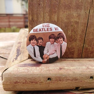 Vintage The Beatles VI Pin