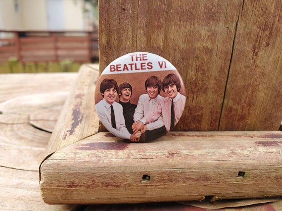 Vintage The Beatles VI Pin - image 1